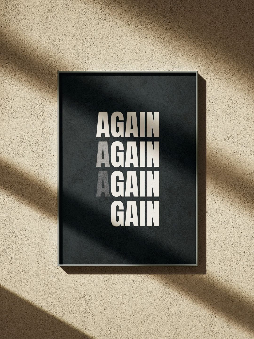 Try again